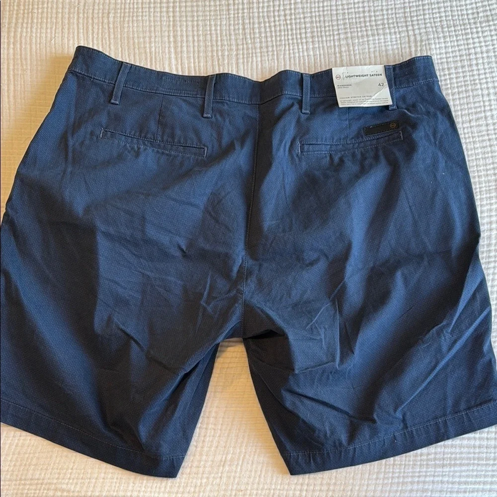 AG Adriano Goldschmied Blue Slim Shorts